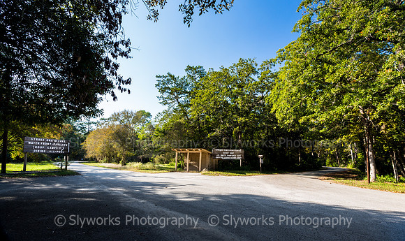 fork after entrance