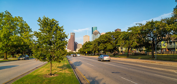 Park Vista Dr and Allen Parkway