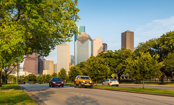Park Vista Dr and Allen Parkway