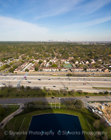 Around and on One Briarlake Plaza