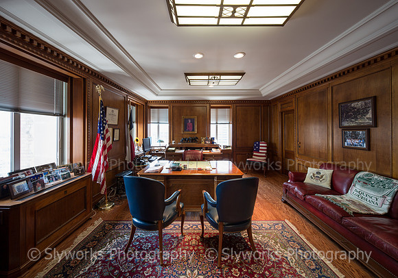 The original design from the 20's - Penthhouse office