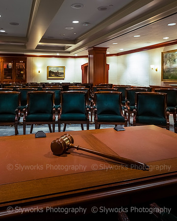 Bank traditional conference hall