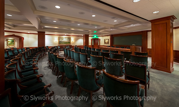 Bank traditional conference hall