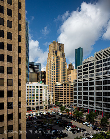 Shielding 712 Main from the other building