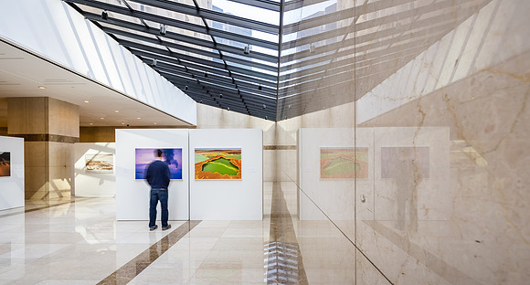 Allen Center Art Installation Nov 2013