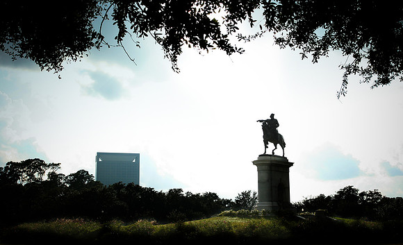 Sam Houston Statue - Hermann Park