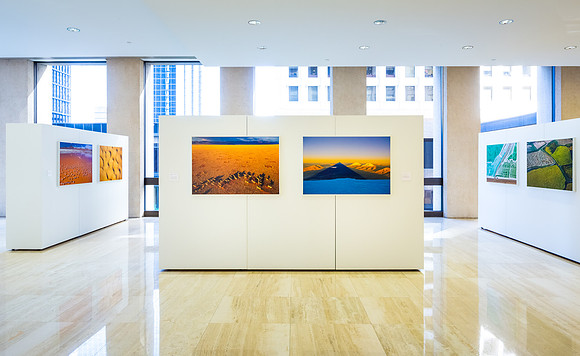 Allen Center Art Installation Nov 2013